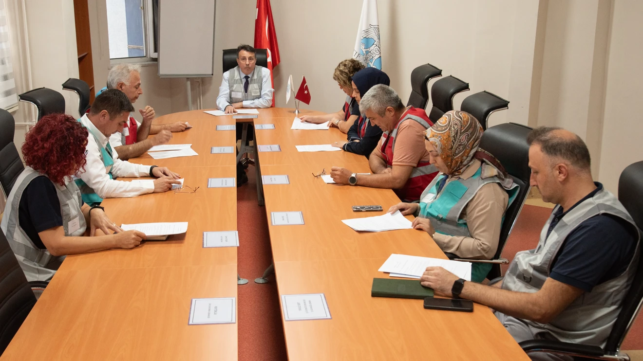 Selçuk Üniversitesi Tıp Fakültesi Hastanesinde yangın eğitimi ve tatbikatı